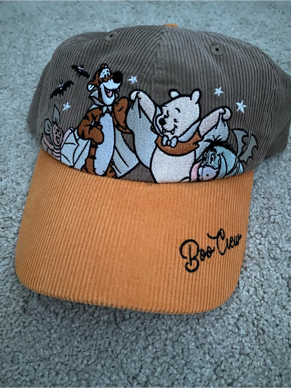 Disney Halloween Boo Crew Winnie The Pooh Hat